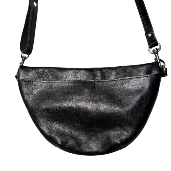 Patricia Nash Black Leather Crossbody Bag - Picture 3 of 10